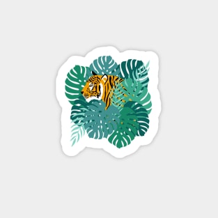 Jungle Tiger - Velvet Jade Sticker